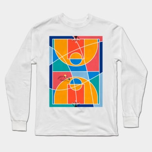 Shooting Hoops Long Sleeve T-Shirt